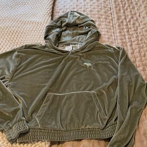 Victoria’s Secret crop top hoodie
